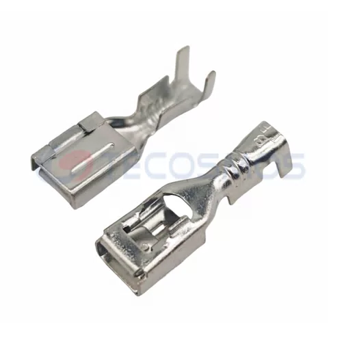 6-176143-6 Waterproof 2-Pin Female Automobile Fan Connector Plug Copper Contact & ABS/Nylon Housing for Wire... - image 5
